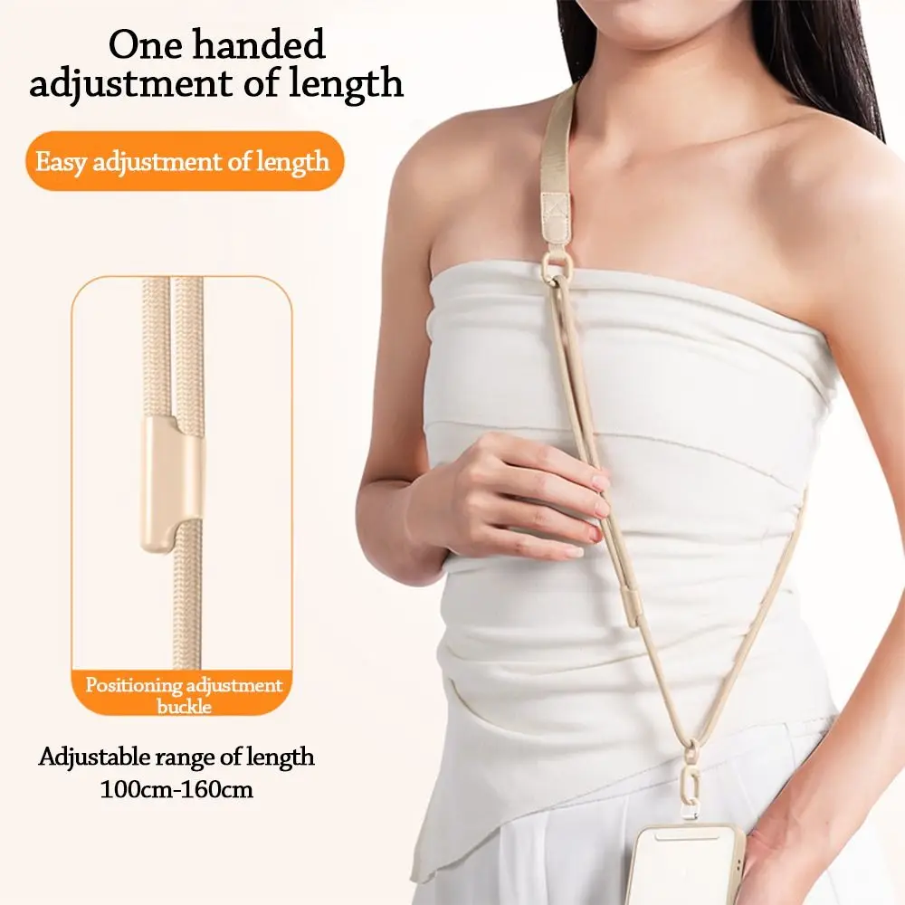 

Ремешок для мобильного телефона регулируемой длины с прокладкой, подвесная сумка, широкие цветные ремни, аксессуары для телефона, веревка для мобильного телефона