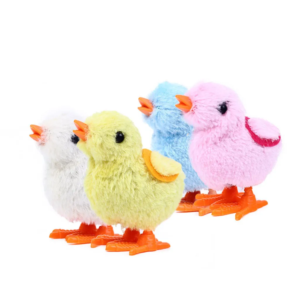 

Clockwork Animal Winding Toy Novelty Chicken Hopping Windup Wind-up Funny Toys Rabbit Interactive
