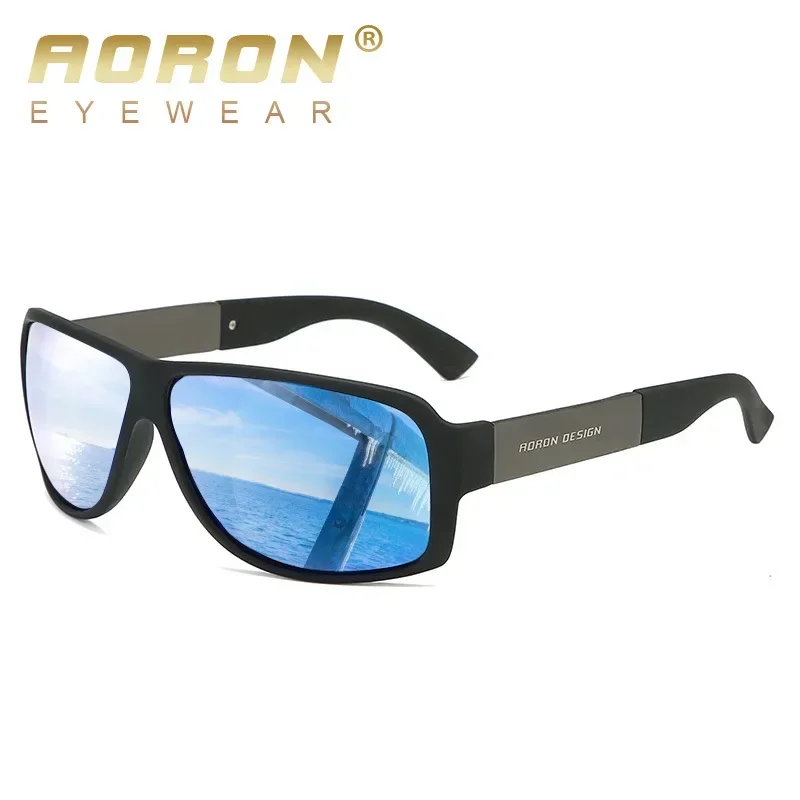 AORON Classic Square Vintage Sunglasses Men Women Sports Outdoor Beach Surfing Colorful Shades Sun Glasses UV400 Goggles