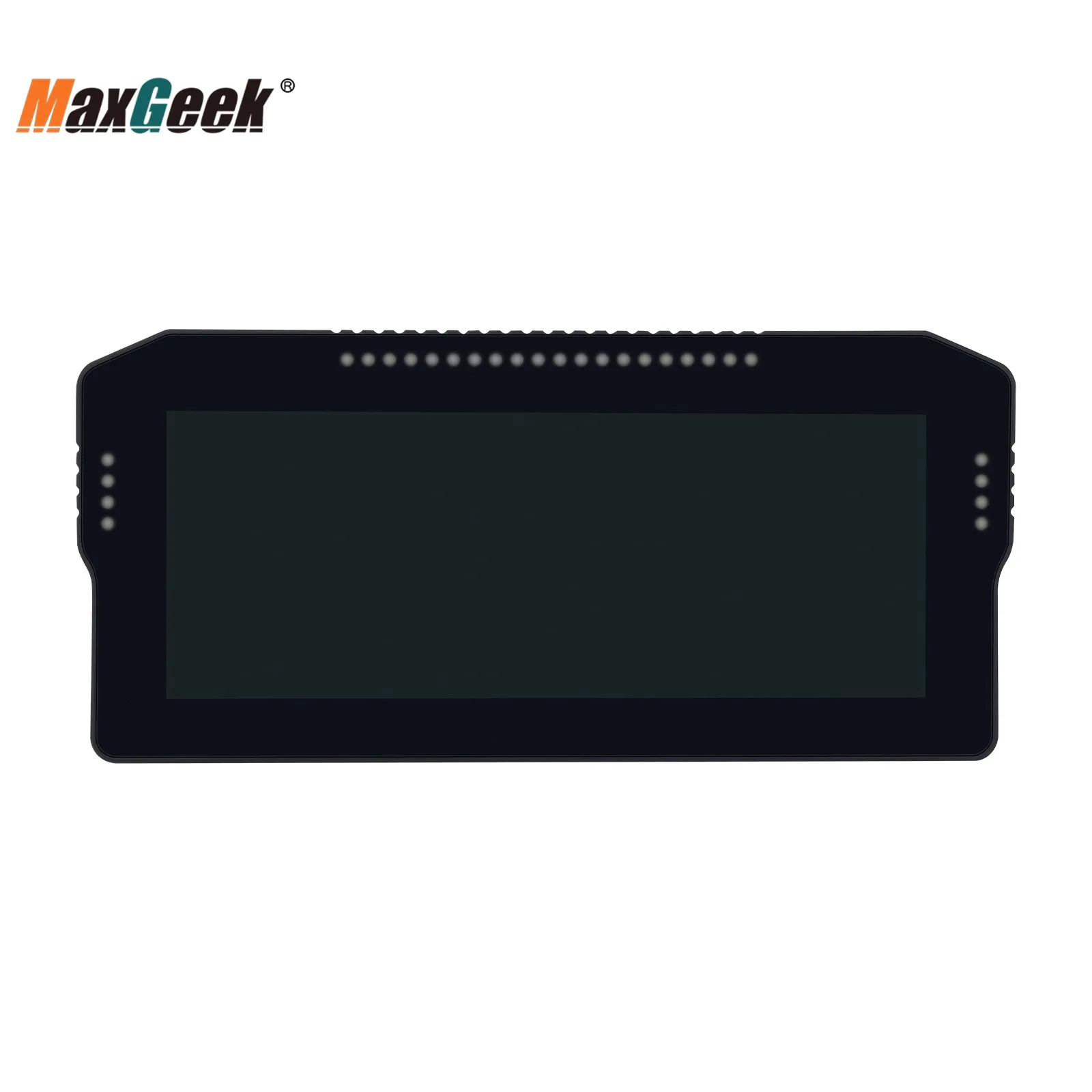 Maxgeek Black 10.3-inch 1280x720 HD Racing Game Simulator Steering Wheel Display RGB Full Color Panel IPS Screen