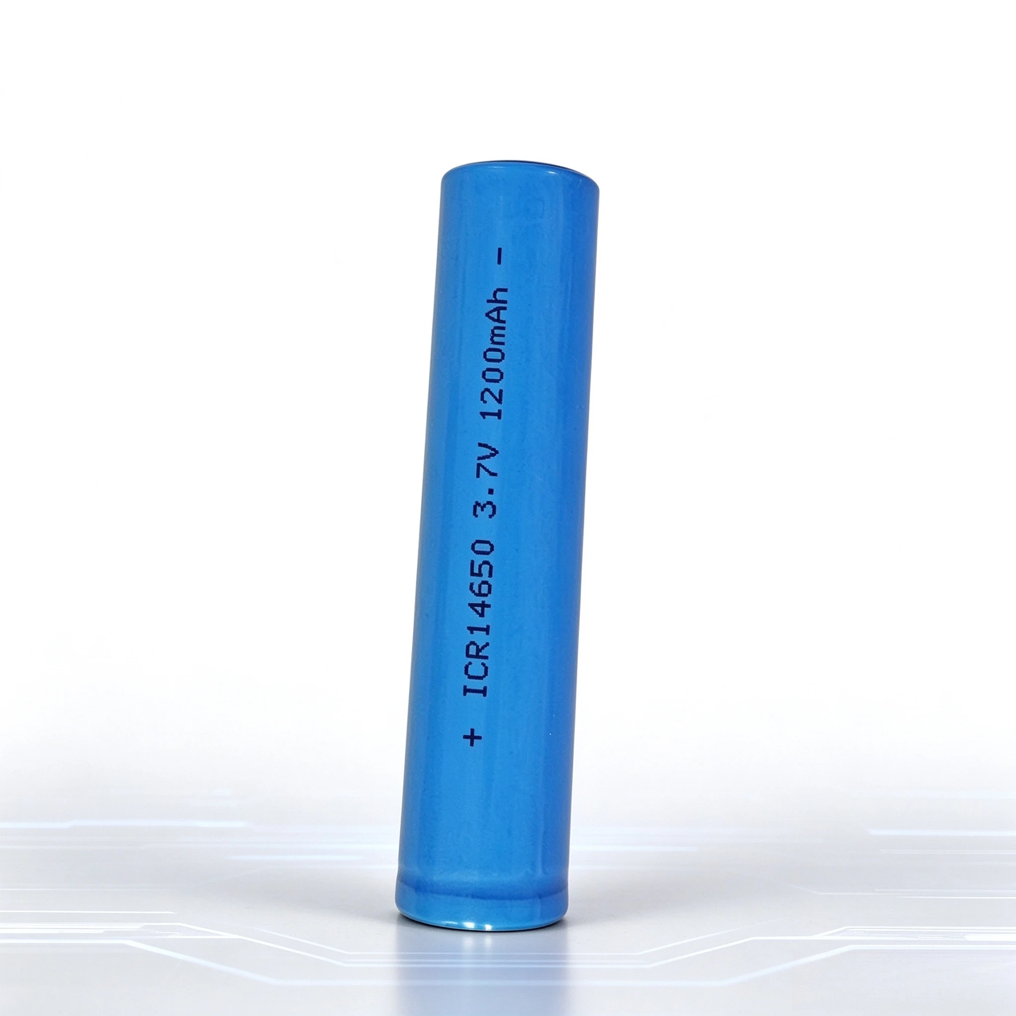 3.7V 14650 Rechargeable Li-ion Battery 1000mAh 65mm AA Size