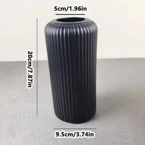 Blume Plastik Kunststoff Kunststoff -Kunststoffvase - Blumenblumes Display langlebig und leicht aufzutragen, 1 Stück 10 Hauptverkäufe große Vase für Raumdekoration - №3