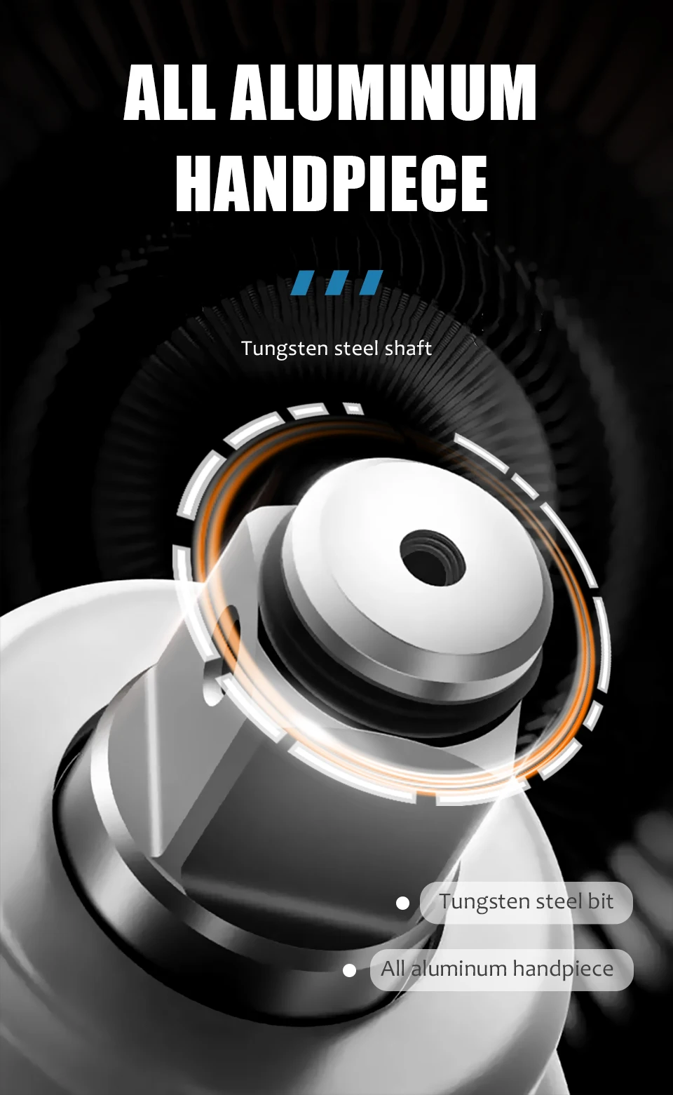 Kamolee 1800 N.M 1/2 High Torque DTW700 Bürstenloser kabelloser elektrischer Schlagschrauber im Lithium-Ionen-Akku für 18-V-Akku von Makita – Detail 9