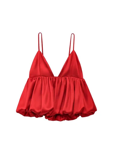 TFMLN-Tops bouffant sexys para mujer, chaleco sin mangas ajustado con hombros descubiertos y espalda descubierta, camisetas sin mangas con corsé liso para oficina para verano 2025