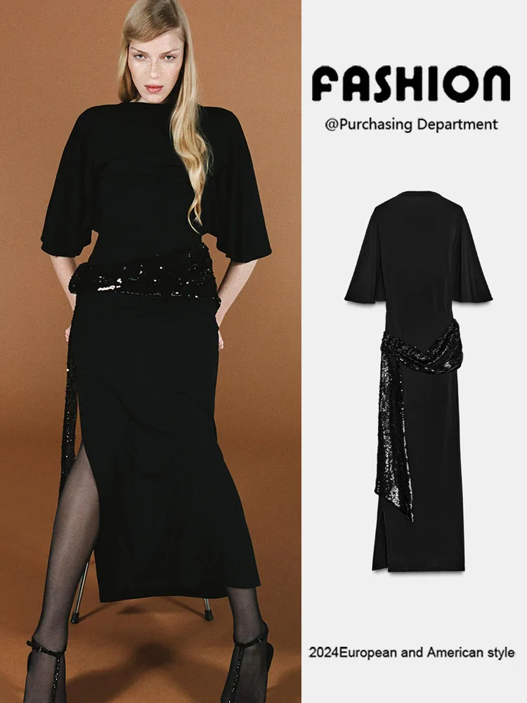 Invierno 2025 nueva Faion mujer Midi Dr Bead cinturón Ele falda traje de escenario tradicional Hanfu ropa de mujer