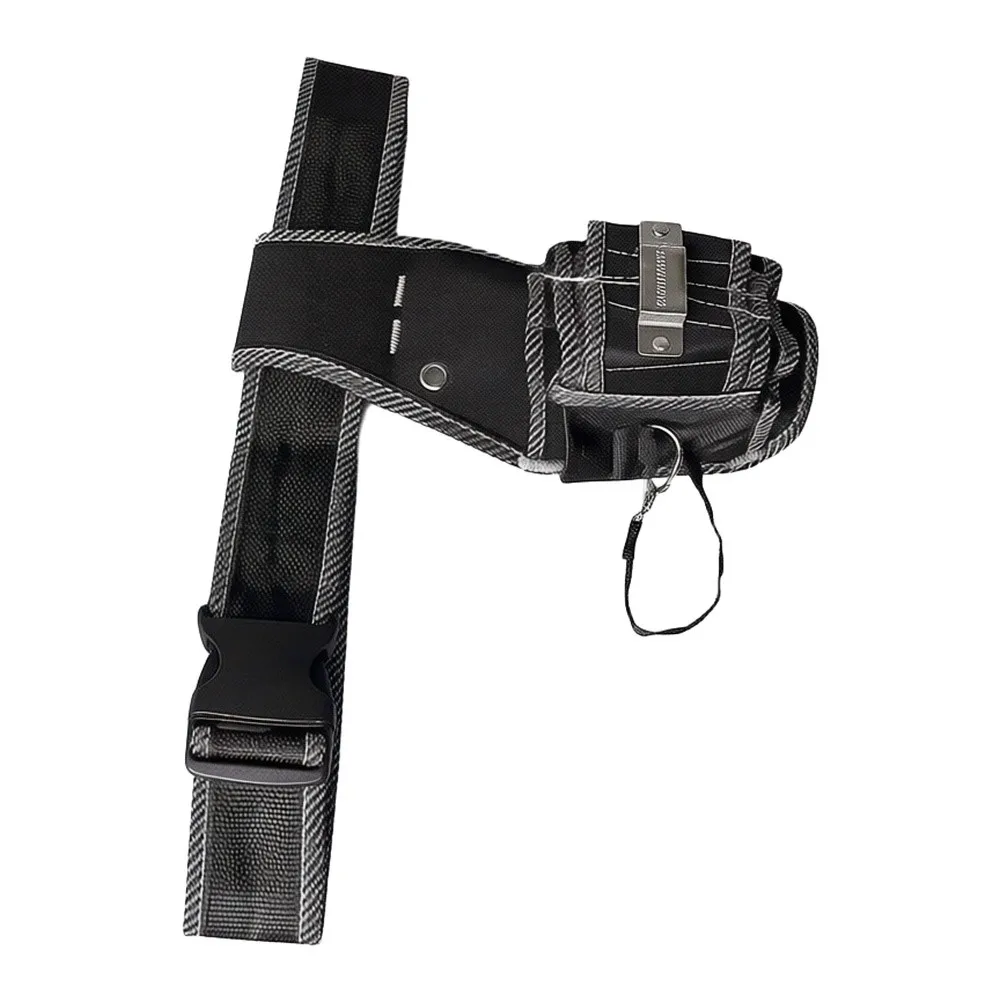 For Field Technicians Electrician Waist Bag Professional Gear Holder Waterproof Construction Multi-compartment Layout