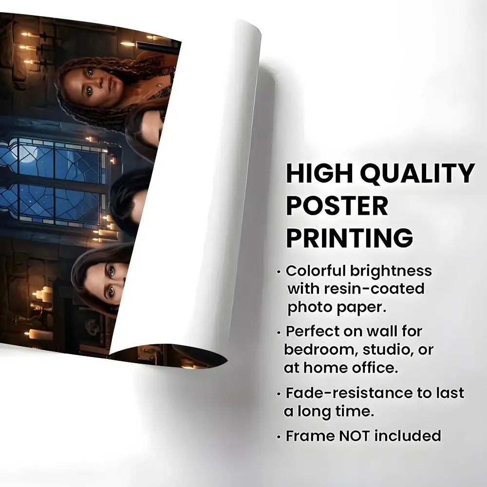 Movie T-The Craft Poster High-definition  poster stickers, suitable for bedroom, living room, home decoration