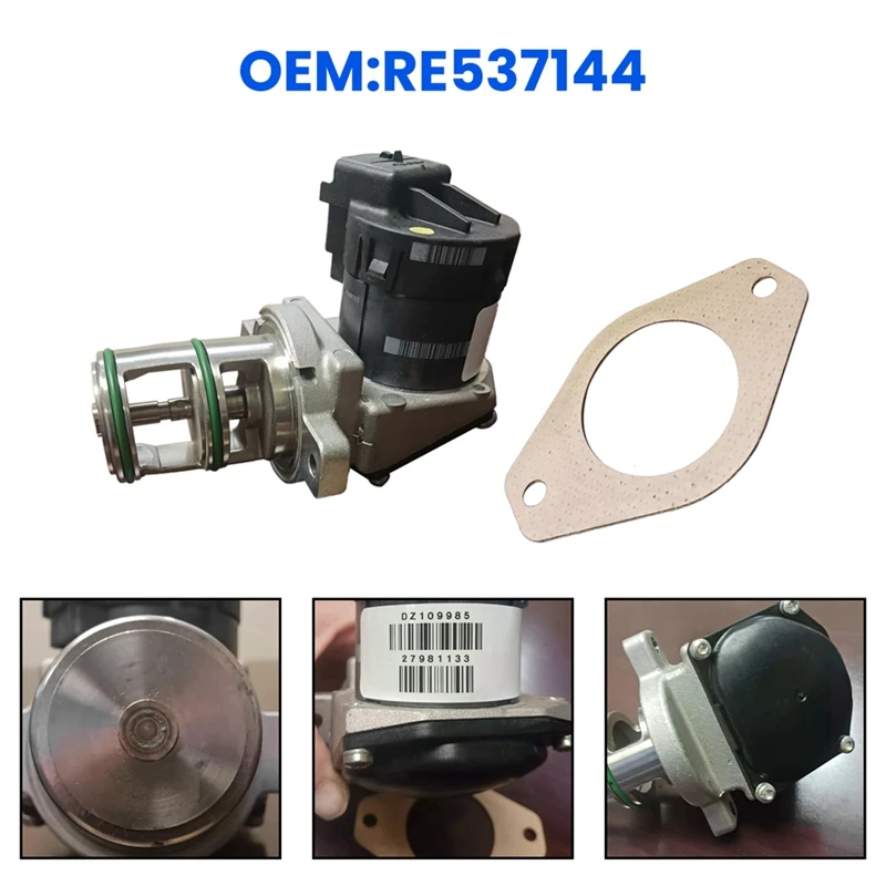 Exhaust Gas Recycling Valve RE537144 For John Deere Tractor 8295R 9420R 9530 8345R 9470RX 8320RT 9430T 9570R