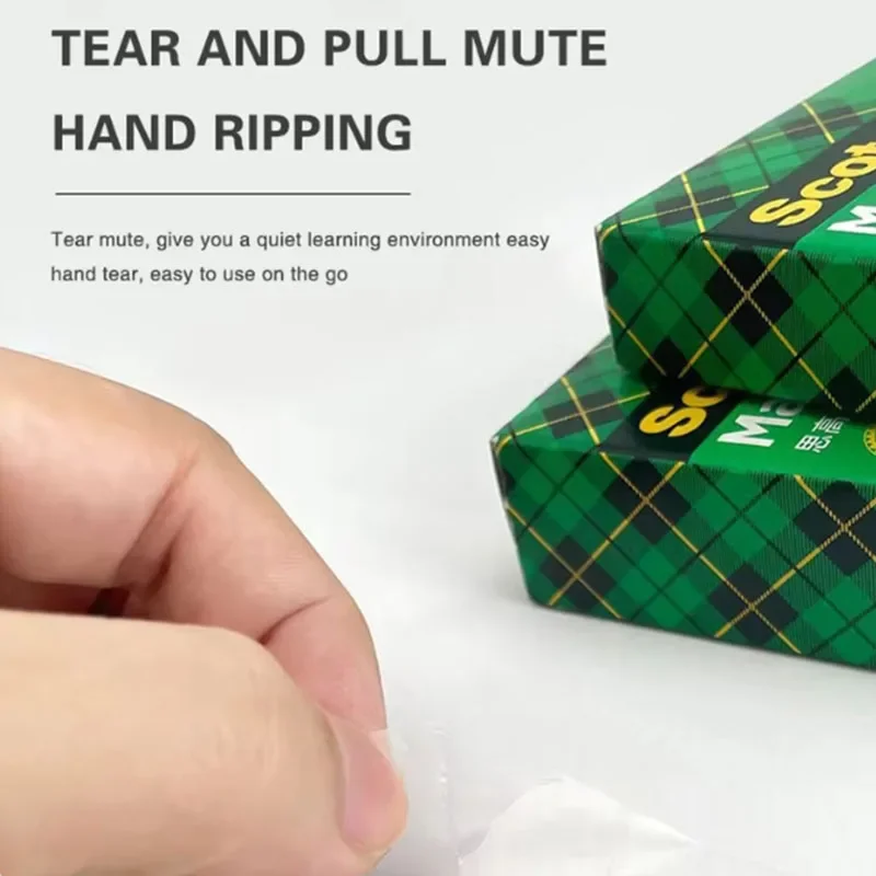 3M Invisible Tape Easy To Tear Test Adhesives Copy Without Trace Sealers Transparent Waterproof Self-adhesive Sealing Tapes