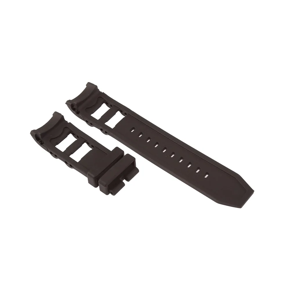 26mm Black Silicone Rubber Watch Strap Band Fits For INVICTA Russian Diver Model W/ Tool