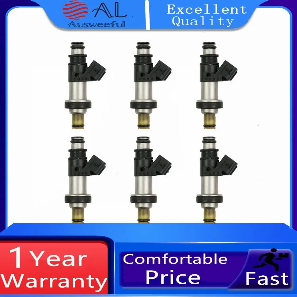 

6PCS Car Accessories Fuel Injector For Honda Odyssey Pilot Acura TL CL MDX 3.5L 3.2L 842-12279 84212279 06164P8EA00 Car Parts