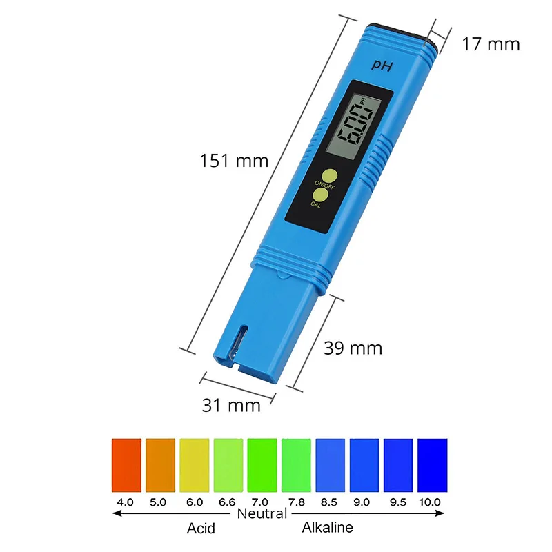 New Digital PH/TDS & EC Meter Electric Conductivity Hydroponics Water Tester Pen