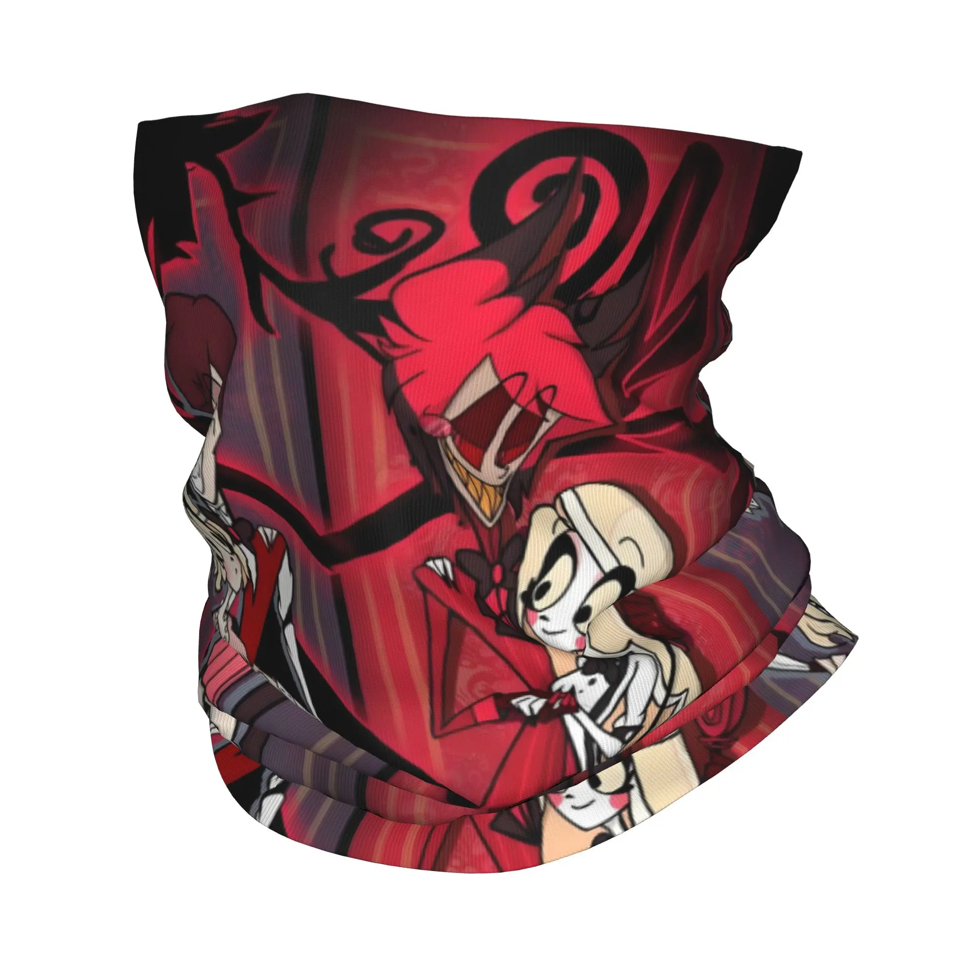 

На заказ Hazbins Hotels бандана, гетры, защита от ультрафиолета, шарф для лица, женский и мужской музыкальный комедийный головной убор, трубка, Балаклава