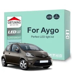 Canbus Car LED Interior Light Bulb For Toyota Aygo X MK1 MK2 MK3 X-Style X-Cite X-Wave 2005-2017 2018 2019 2020 2021 2022 2023