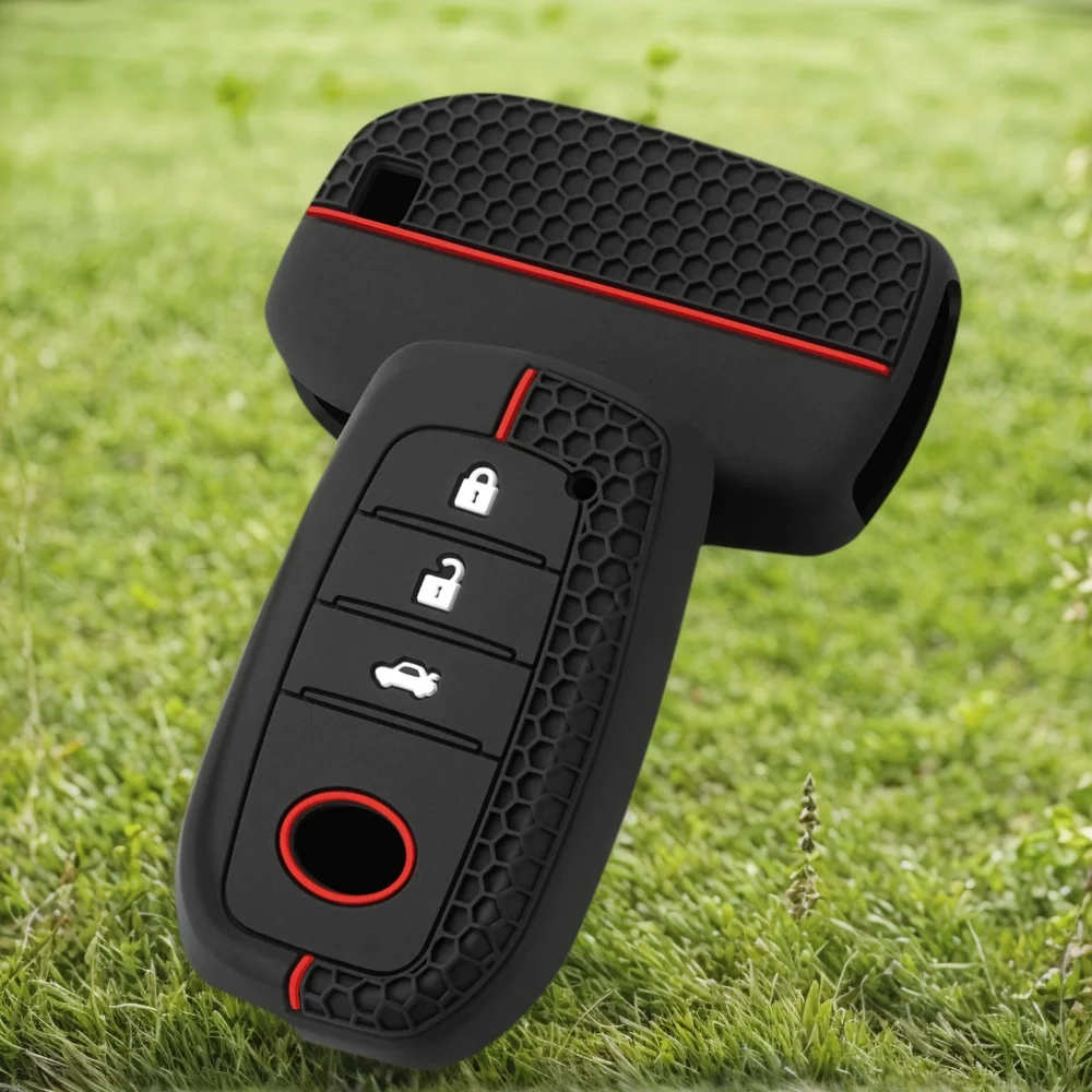 Car Key Cover For Toyota Hilux 2024 Yaris Corolla 2023 Rav4 2021 CHR Revo Auris Innova Highlander Venza Fortune Key Holder