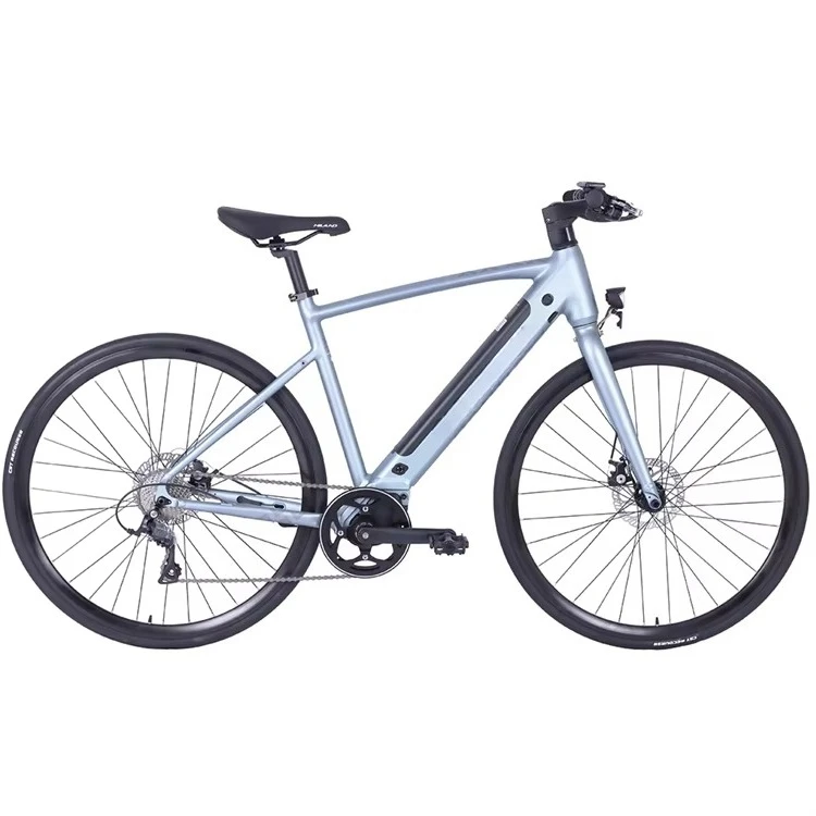 For New Design Electric Bike 36V 250W Mid Drive City Bike with Integrated Battery Pedal-Assist Electronic
