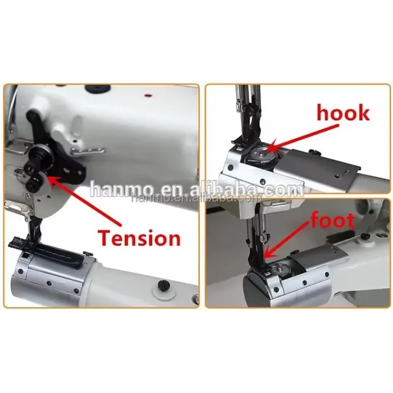 8B Cylinderl Bed Unison Feed Lockstitch Sewing Machine