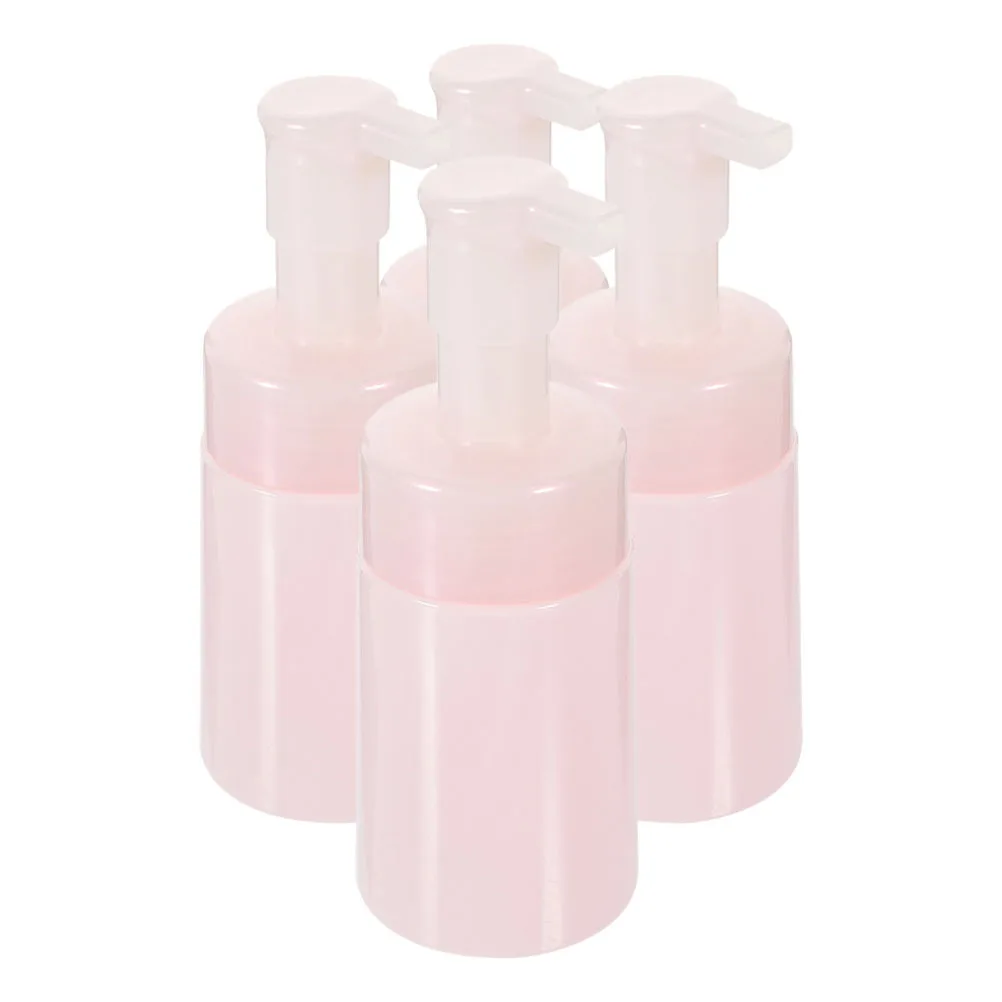 

4pcs Empty Foam Soap Dispenser Travel Size Mousse Bottle Pump Container For Sensitive Skin Portable Refillable Liquid Dispenser