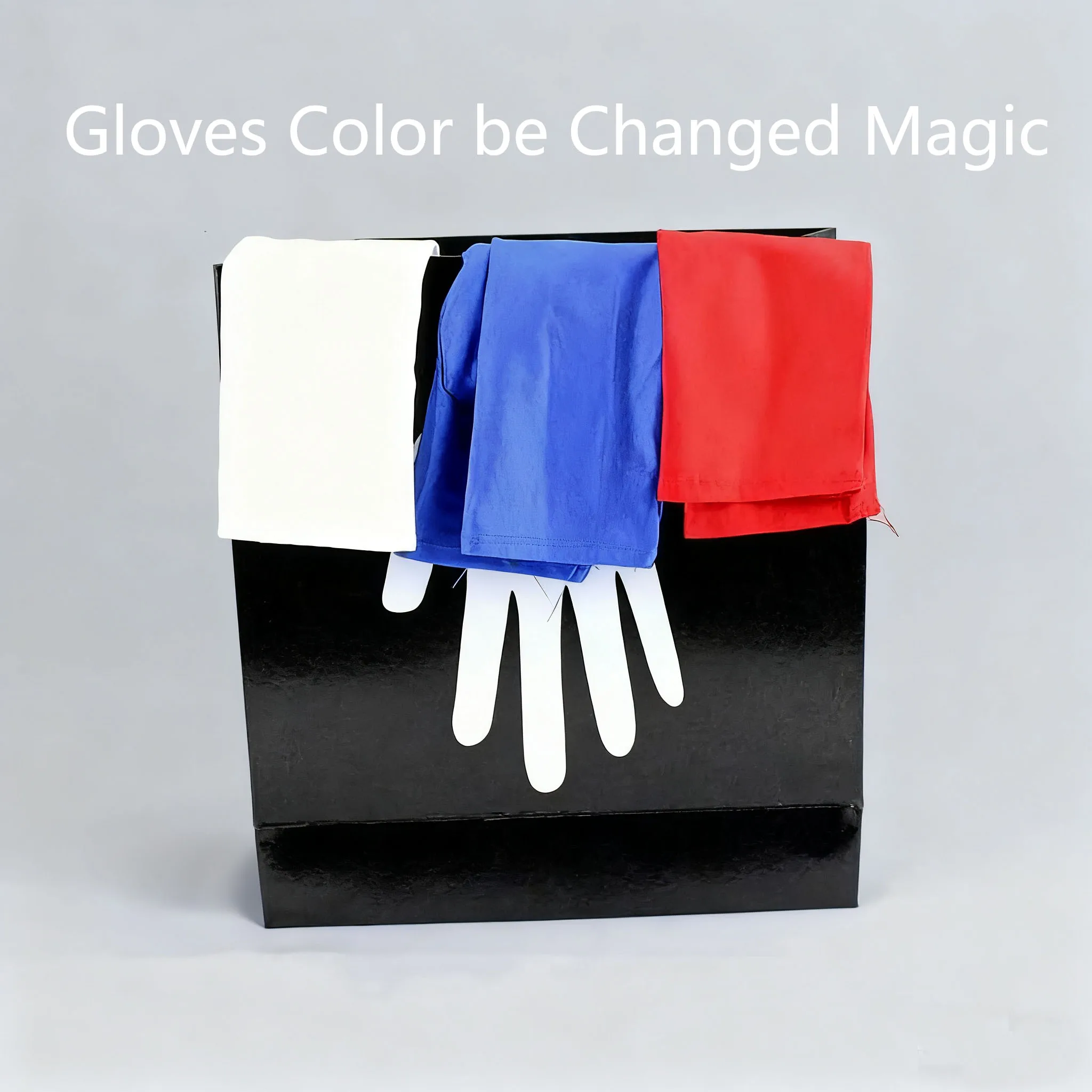 

Перчатки, меняющие цвет, фокусы, сценический фокус, карманная версия Rossy, трюк для фокусника, профессиональная магия