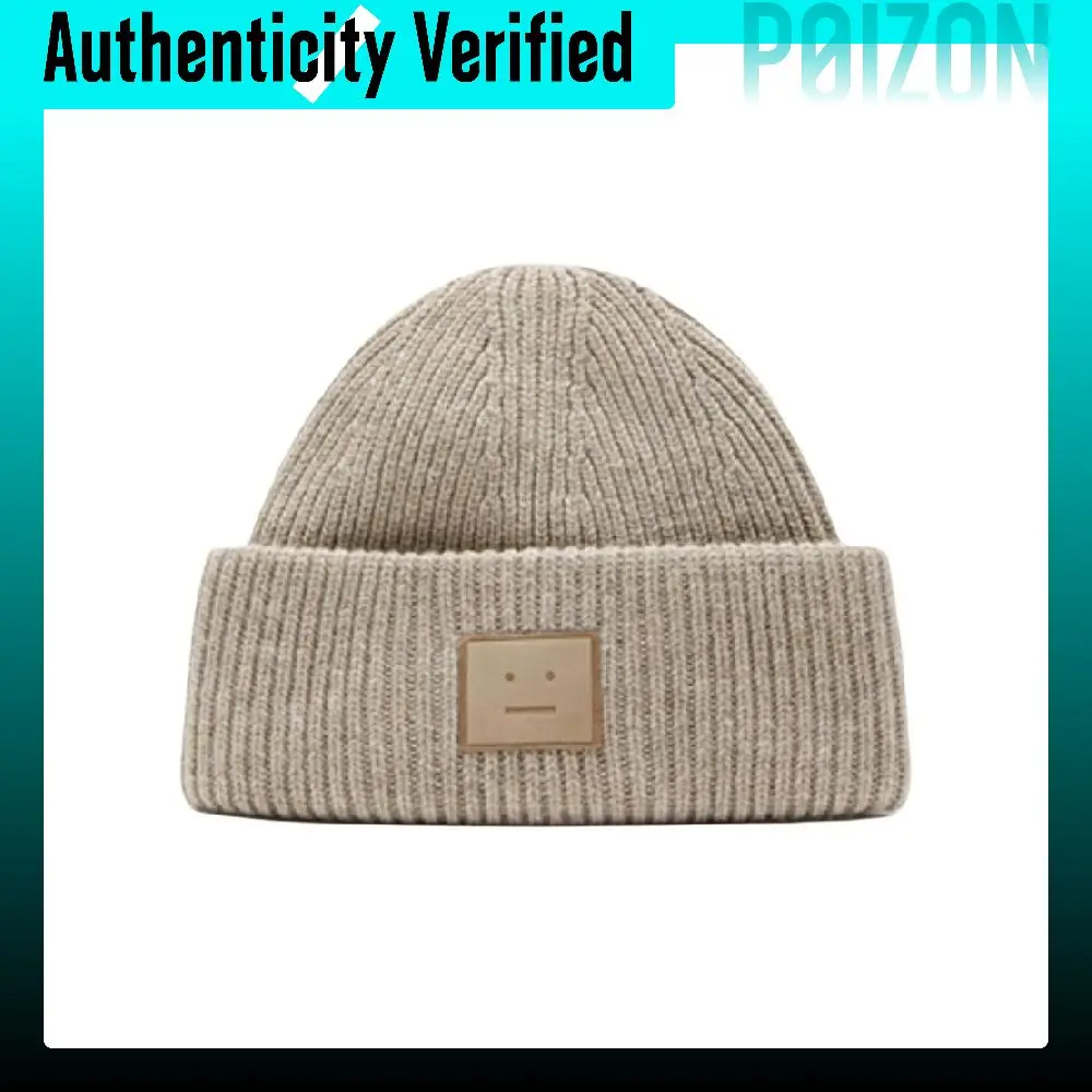 Acne Studios Wool Beanies Unisex Tan C40425-DRN