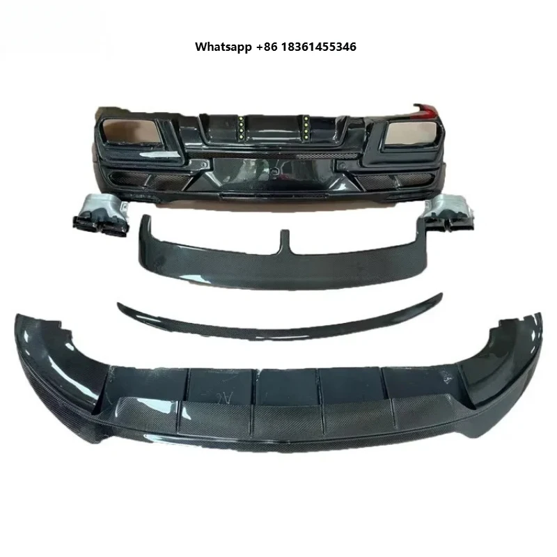 

Carbon Fiber Front Lip Rear Spoiler Body Kits for 2020