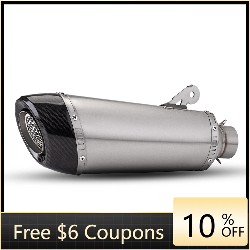 

STLF CH-универсальный 60-миллиметровый глушитель выхлопа мотоцикла, новый сорт, экстракт для мотокросса, модифицированный глушитель