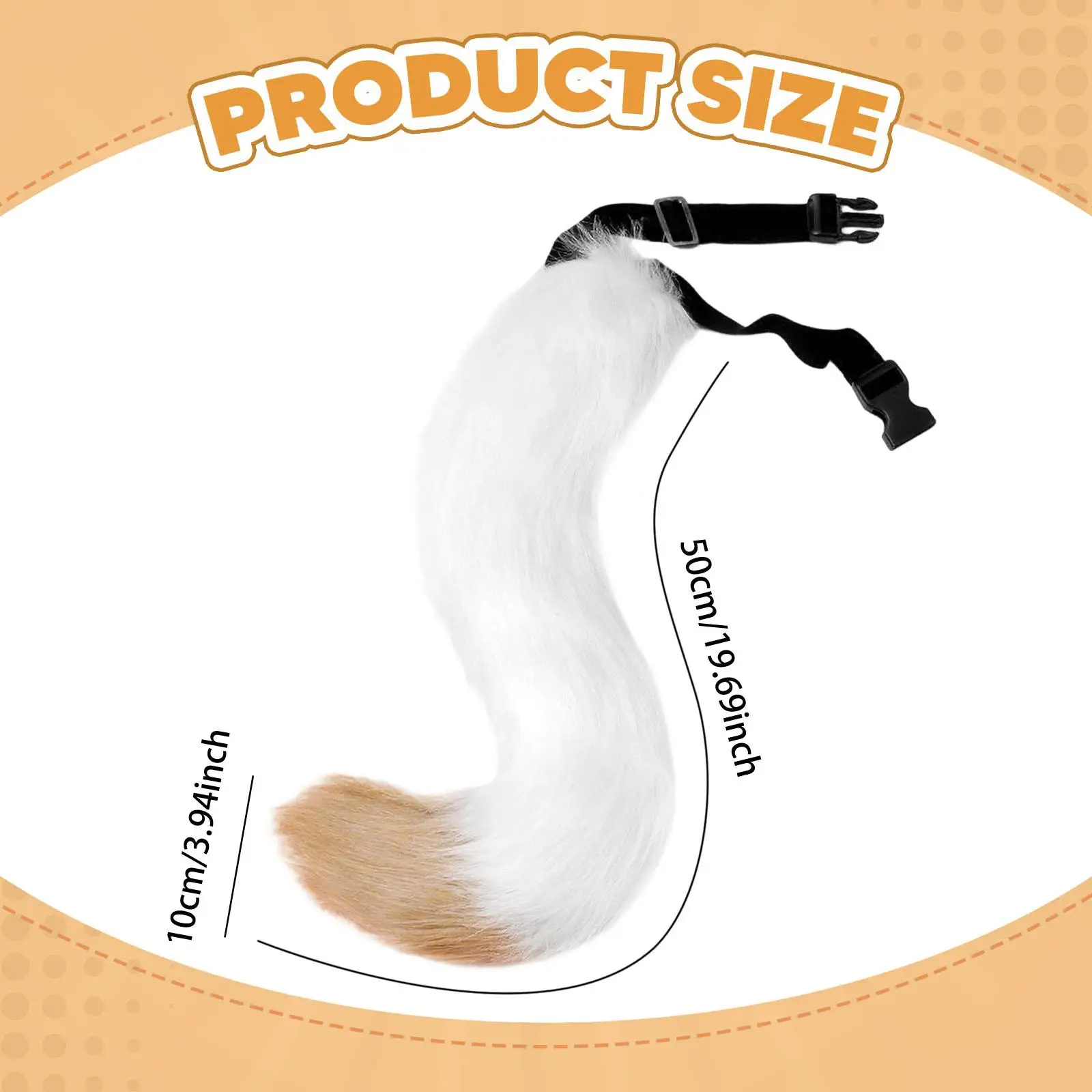 Animals Tail Cosplay Prop Decor Lolita Cosplay Costume Accessories Fancy Dress for Performance Adults Kids Halloween Night Club