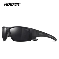 KDEAM-gafas de sol de ciclismo para hombre, lentes de sol polarizadas de alta calidad, Material TR90