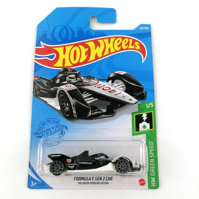 Hot Wheels 1:64  FORMULA E GEN 2 CAR HW-4-TRAC ROBORACE ROBOCAR Collection of die-cast alloy model gifts