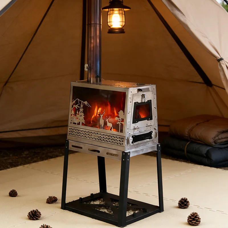 

INBESTCAMP Equipment Cozinhar Warmer Soluciones Calorias Conduction Unidade Plegable Design Livre Furnace Body