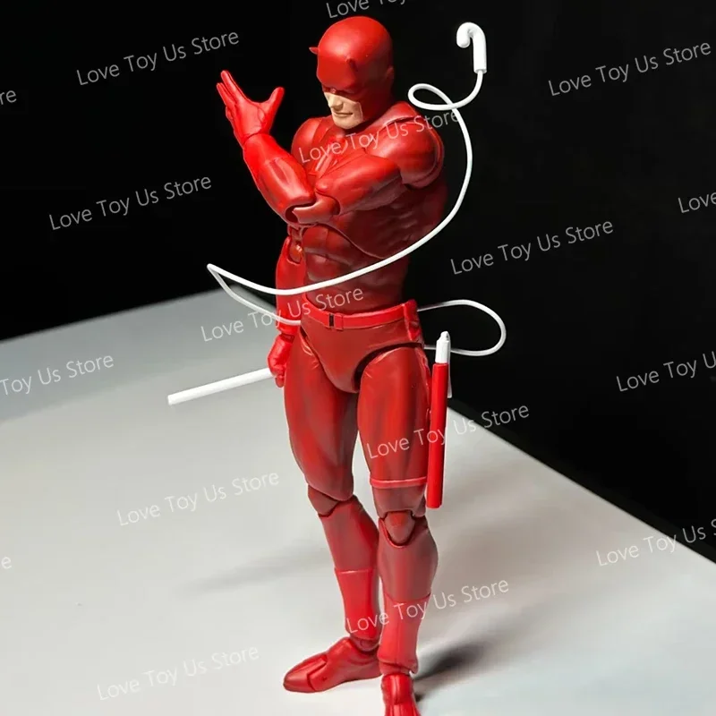 ألعاب Ct الأصلية Daredevil Mafex 223 - شخصية النسخة الهزلية عالية التفاصيل - هدية مثالية لمحبي الرسوم المتحركة #3