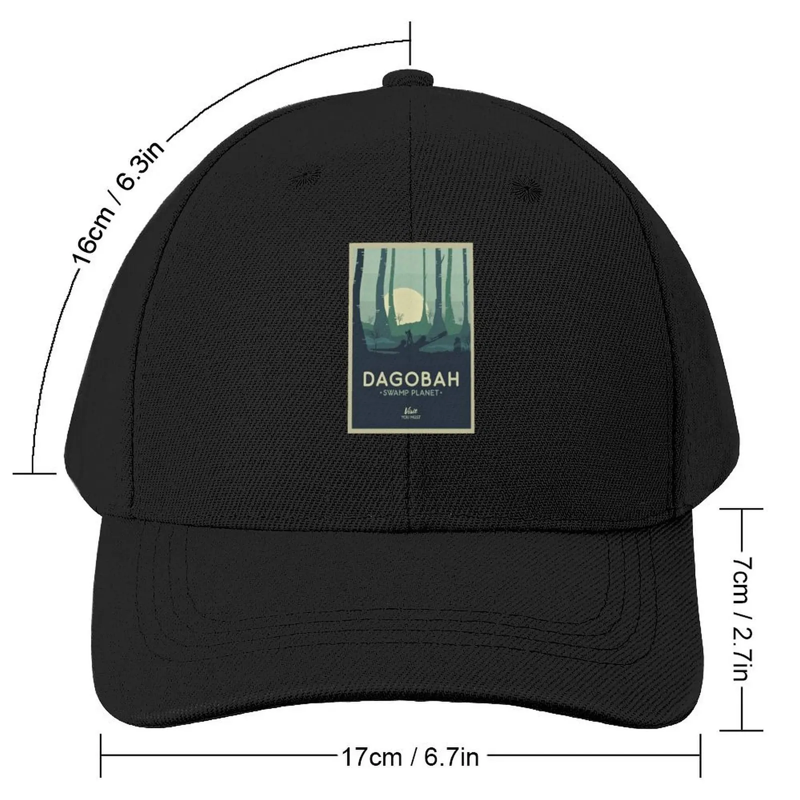 Dagobah Swamp Planet Visit You Must Stár Wárs Baseball Cap Big Size Hat Dropshipping Golf Wear Men Golf Wear Women's