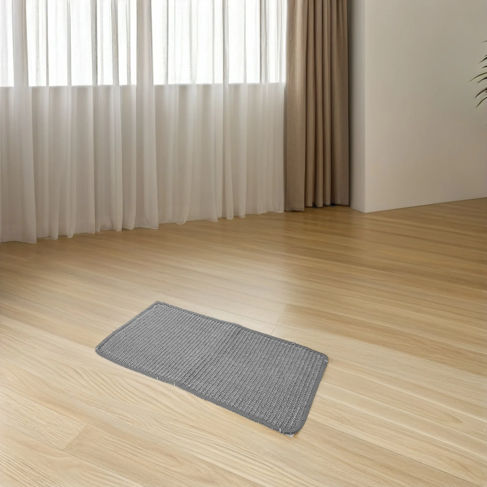 

Vertical Scratching Board Sisal 19.65X9.8 Wall Mounted Scratcher Mat Space Saving Furniture Protector Indoor Cat Wall Scratcher