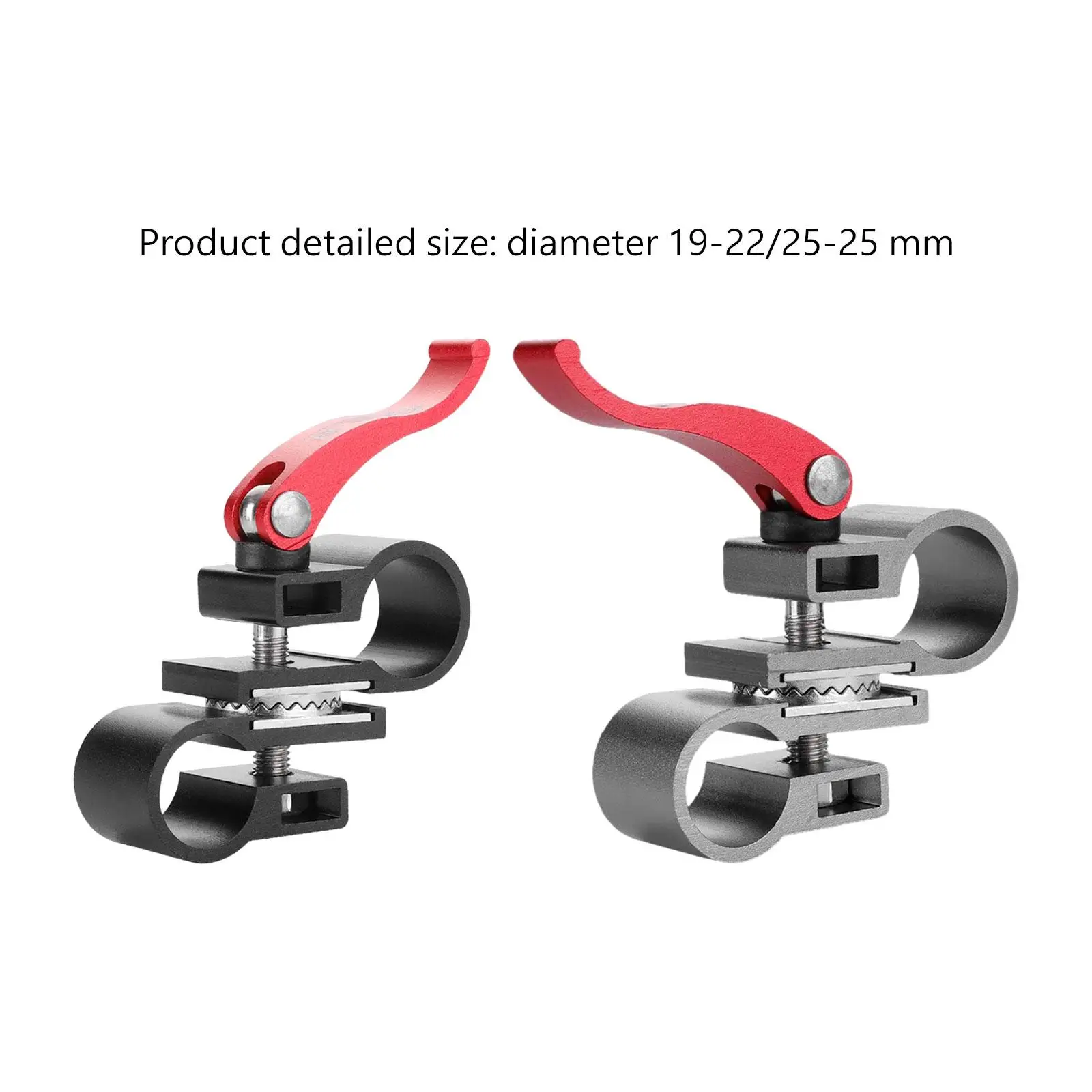 Umbrella Holder Ourdoor Universal Deck Double Mount Umbrella Base Stand Fishing Chair Outdoor Furniture Tool Deck Umbrella Clamp