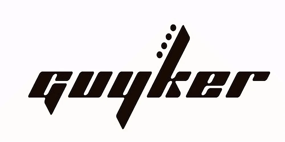 Guyker – Stegsattel für Akustikgitarre, Oberteil aus Kuhknochen, Volkskissen, Grundkissen, schwarze Akustikgitarrenserie – Detail 1