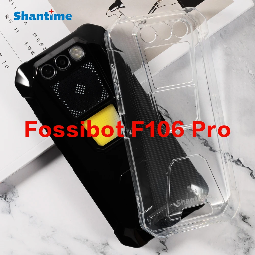 For Fossibot F106 Pro Gel Pudding Silicone Phone Protective Back Shell For Fossibot F106 Pro Core Soft TPU Case