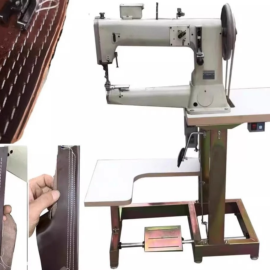Thick material floor mat cotton shoes hemming edge banding edge tying high car sewing machine 441 short arm needle car leather