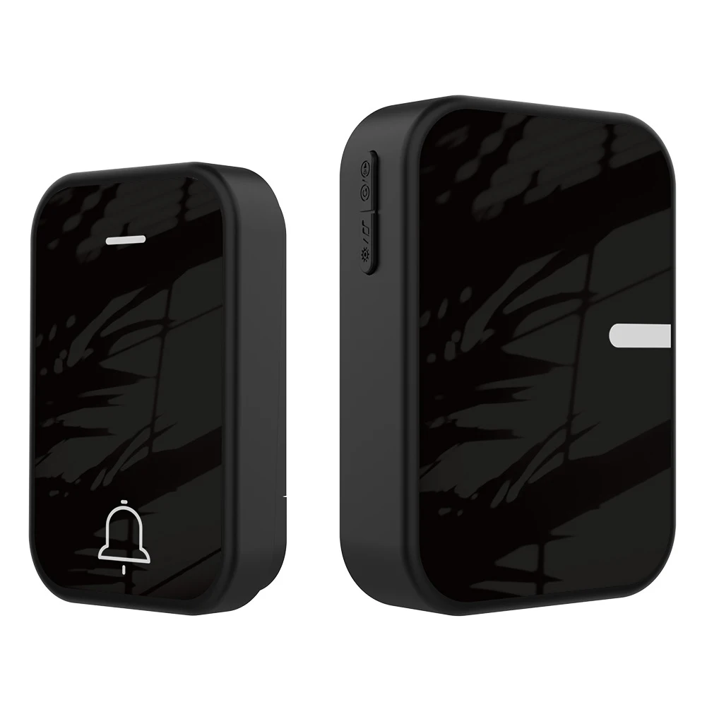BatteryFree Wireless Doorbell Waterproof Loud Clear Sound Easy Installation Suitable for Outdoor and Indoor Use