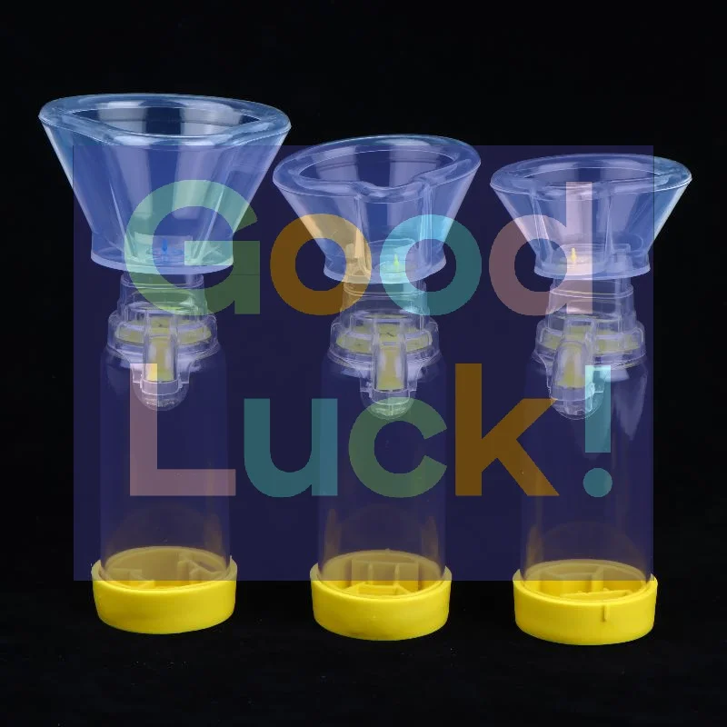 【WA】1Pcs Silicone Aerosol Cabin Surgical Supplies Adult/Pediatric/Baby Asthma Spacer Inhaler Spacer Device Health Care Tools