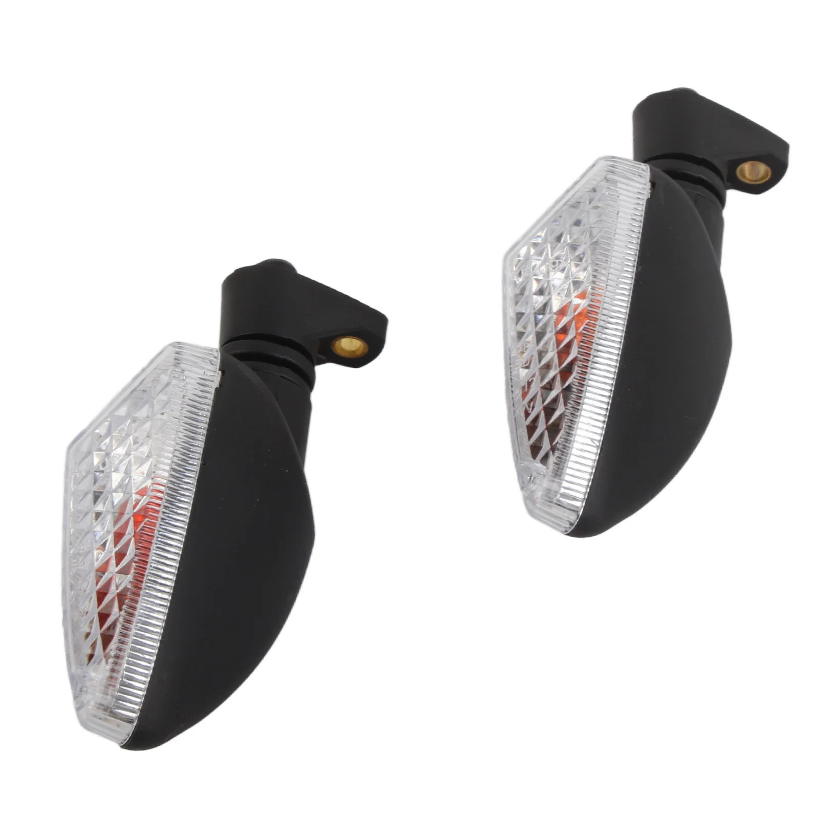 Luz indicadora de motocicleta, 1 par de luz de seta para motocicleta, lâmpada pisca