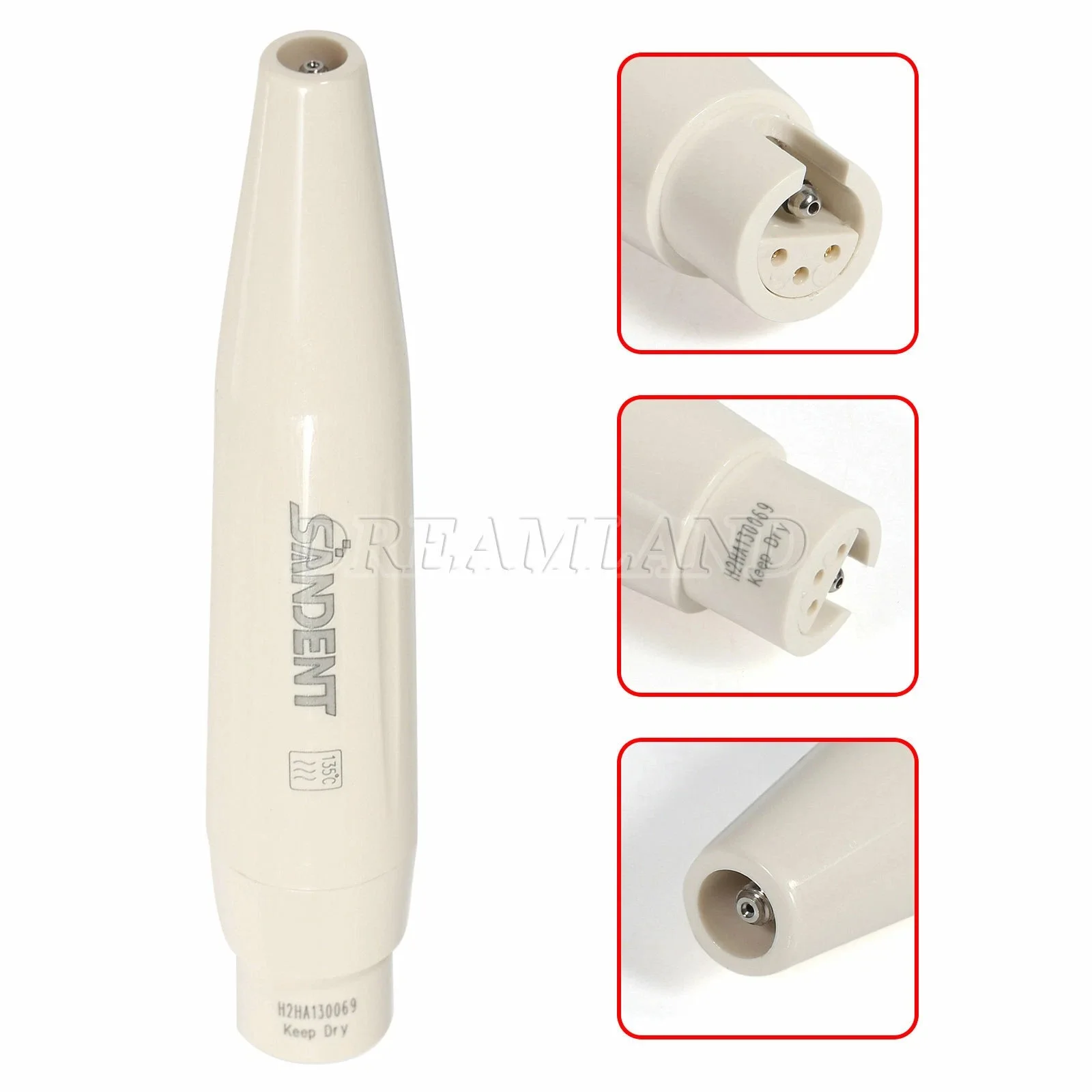 5PCS Dental Ultrasonic Scaler Piezo Handpiece compatible DTE SATELEC Scaler Tips