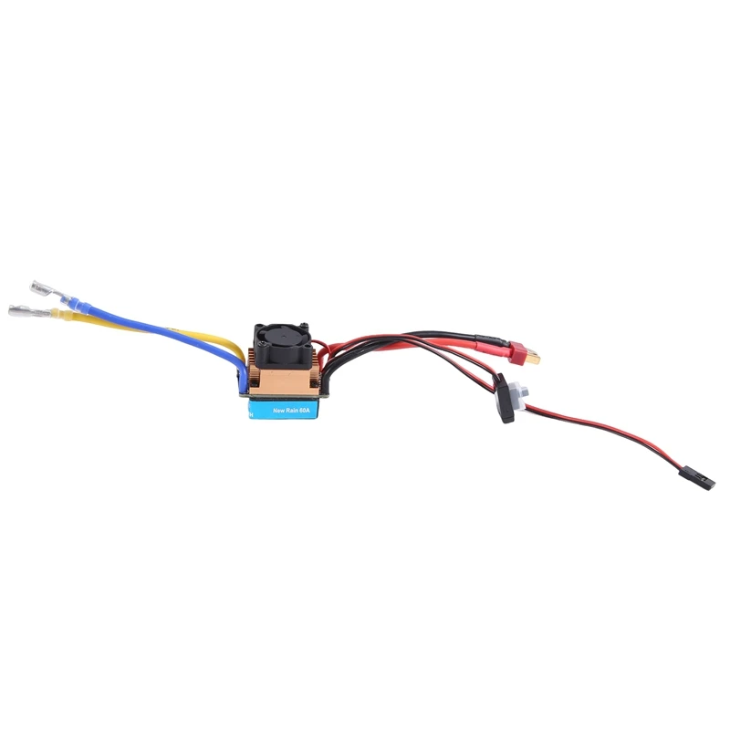 550 Brushed Motor & 480A Waterproof Brushed ESC Speed Controller With 5V/3A BEC For 1:10 RC Crawler Axial SCX10 TRX4