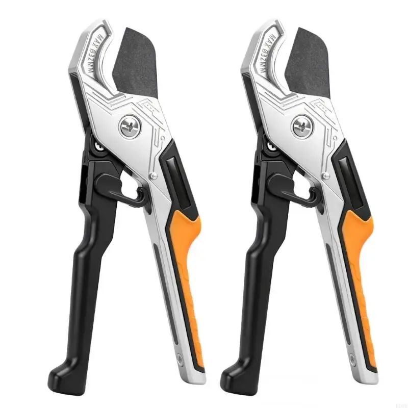 Heavy Duty Pipe Cutter Tool With Large 42Mm Capacity For PVC Tubes And Secure Locking Feature B03E
