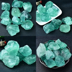Natural Green Fluorite Minerals Specimen Irregular Shape Expanded Fragrant Stone Crystal Mineral Stone Fish Tank Bulk Decor Rock