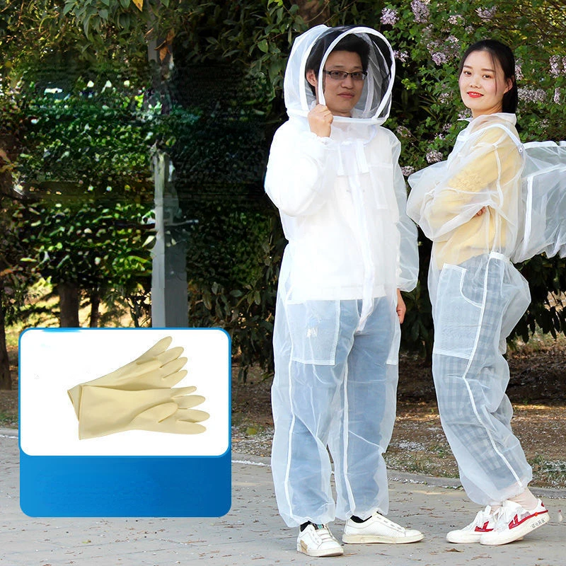 

Summer Half Body Transparent Bee Protective Clothing Breathable Bee Raising Special Tool Cover Honey Collecting Hat