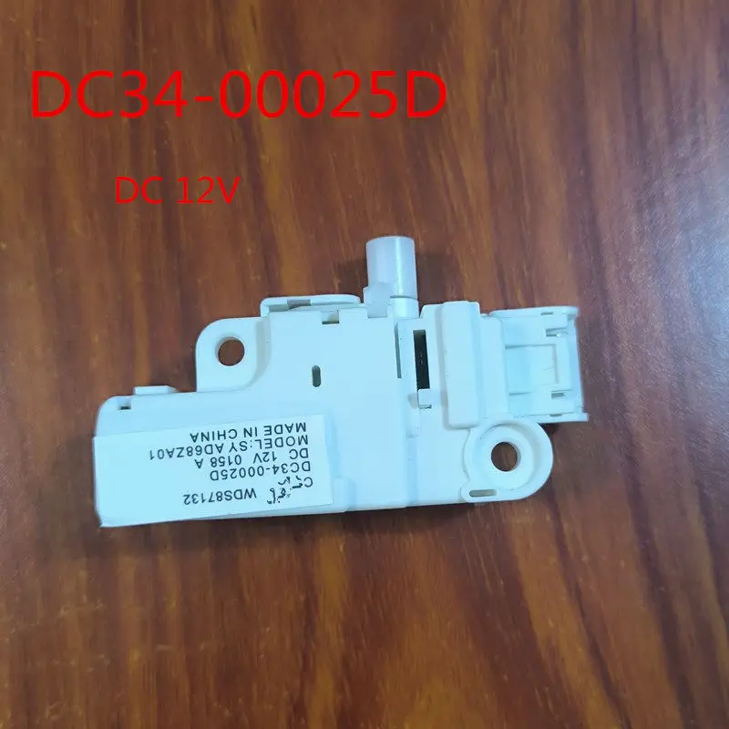 DC12V Washer Door Lock DC34-00025D For Samsung WW90K74150OX/SC/OW Drum Washing Machine