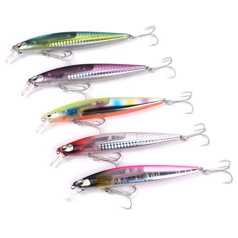 1Pcs 130mm 20g Minnow Fishing Lure Ultra Casting Long Hard Bait Floating Saltwater Crankbaits Sea Artificial Pike Bass Winter