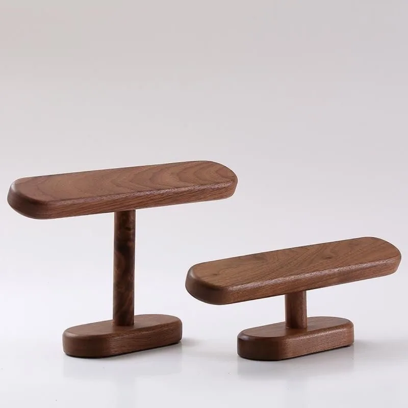 High-End Solid Wood Watch Display Stand, Multi-Function Jewelry Organizer for Bracelets & Necklaces