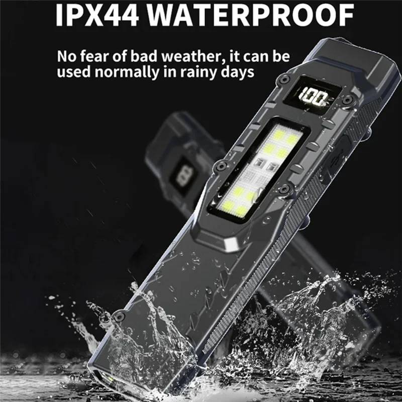 

A98E-многофункциональный перезаряжаемый портативный фонарик, рабочий фонарь для любителей кемпинга