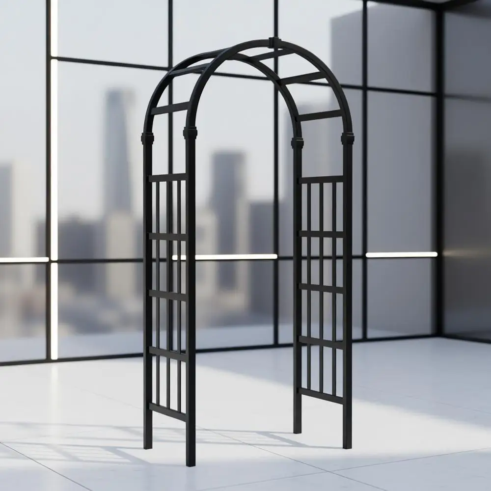 

PVC Wedding Arch for Ceremony Party, Garden Trellis for Climbing Plants Outdoor, Arch Backdrop Stand for Garden, Backyard, Lawn